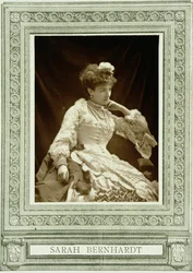 Sarah Bernhardt (1844-1923), from Galerie Contemporaine